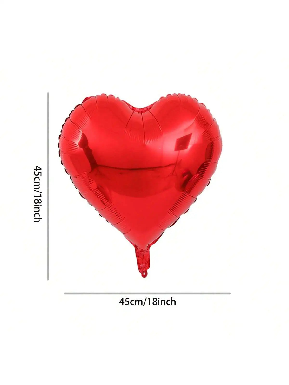 10pcs Balloon 18 Inch Solid Color Love Balloon Valentine's Day Birthday Confession Wedding Party Balloon