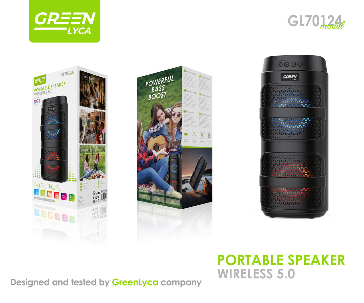 Altavoz Bluetooth Con Microfono